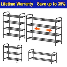 2 3 4 Tier Shoe Rack Organiser