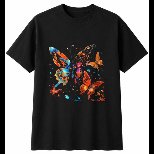 Colourful koi butterfly - colourful,