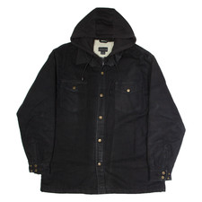 DAKOTA Mens Coat Black Hooded