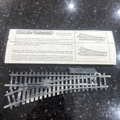 Hornby r623 left hand - hornby,