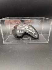 Race worn knee slider - worn, signed