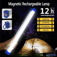 LED Rechargeable Tube Camping Light Magnetic Suspension Portable Light Bulb