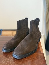 J.Lindbergh Wyatt Suede Boots Dark Brown