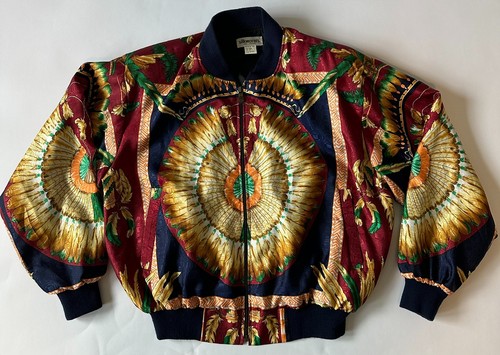 Vtg 90s silkworm bomber - 90s,