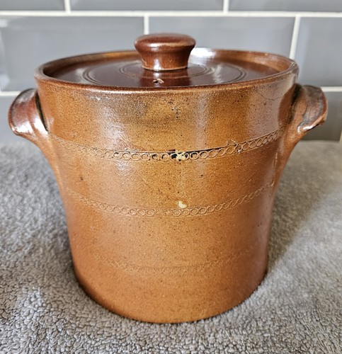 Nice decorative brown pottery - brown,