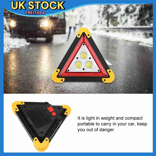 Flashing warning triangle - triangle,