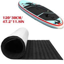 EVA Foam Boat Decking 120x30cm Surfboard Traction Pad Grip Mat Self-Adhesive