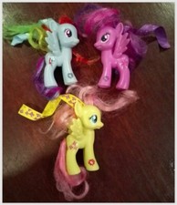 3 x MY LITTLE PONY TOYS