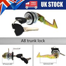 Electric Moto Motorcycle Rear Trunk Lock W 2 Key Scooter Motocross Tail Box Lock