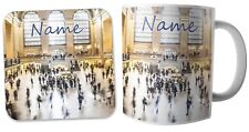Personalised Grand Central Station Mug and Coaster Gift Set Christmas Birthday 