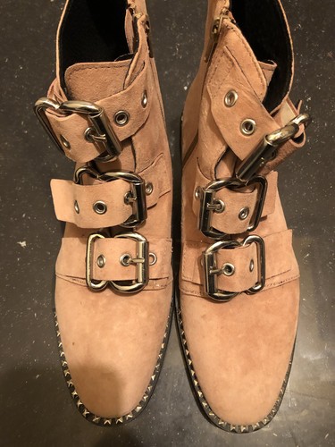 Topshop pink suede - topshop,