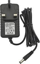 JZK 15V 1A charger power supply replacement, 15 volt AC to DC power adapter, wa