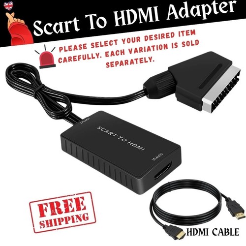Scart hdmi converter - hdmi,