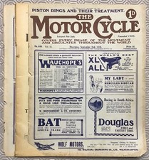 The MOTOR CYCLE Magazine 2 Sep 1915 #649 Service 2? hp Two-Stroke Sidecar Outfit