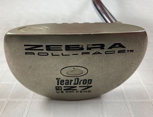 Zebra putter tear - zebra,
