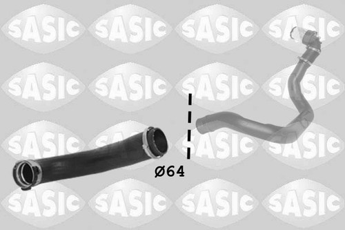 New charger air hose - charger,