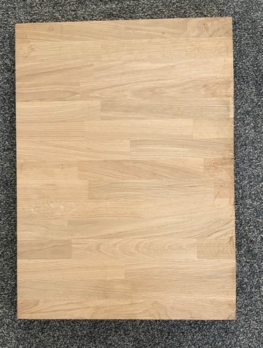 Solid oak worktop off - worktop, cut