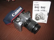 Canon EOS Rebel 300v 35mm film camera with Canon Ultrasonic lens 28-90mm 