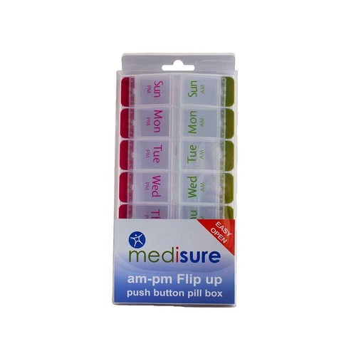 Medisure flip up push - flip,
