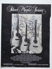 retro magazine advert 1981 ALVAREZ YAIRI silver maple