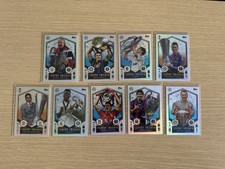 Match Attax Trophy Triumph 24/25 Full Set 9/9 Excellent Condition