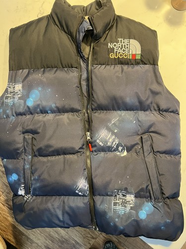 Gucci north face down gilet - face,