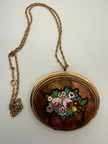 Antique goldstone micro - goldstone, mosaic