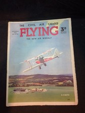 Vintage Sept 3, 1938 Flying
