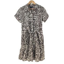Basque Dress Womens 10 Brown