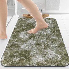 MARBLE BATH MAT NON SLIP BATH