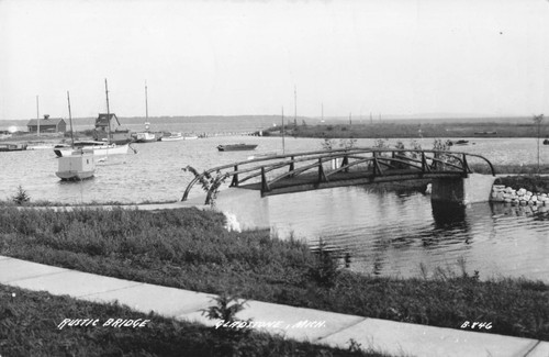 Gladstone rppc little - gladstone, mi