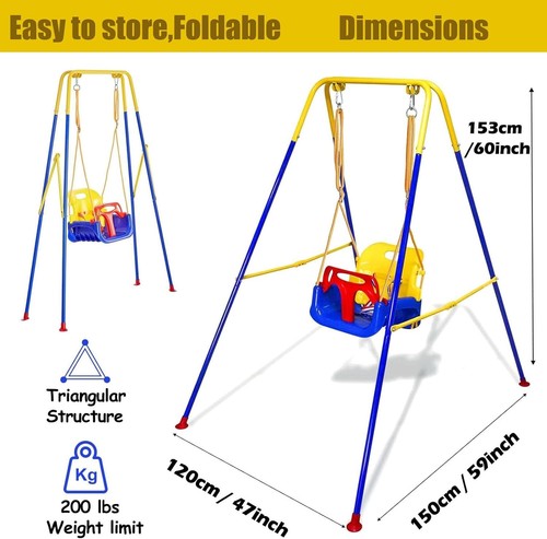 Toddler swing set - 3, 1