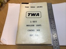 USED TWA Lockheed L1011