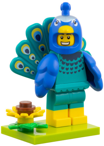 New lego peacock costume - peacock, fan