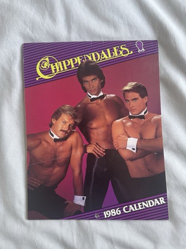 Chippendales 1986 calendar - 1986,