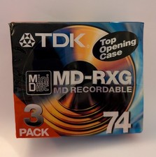 Tdk minidisc rxg - tdk, md-rxg