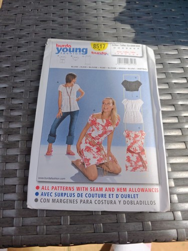 Pattern burda 8517 misses - burda, misses’