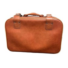 Vintage Brown Faux Leather