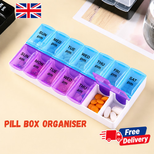 Weekly daily pill - pill, box