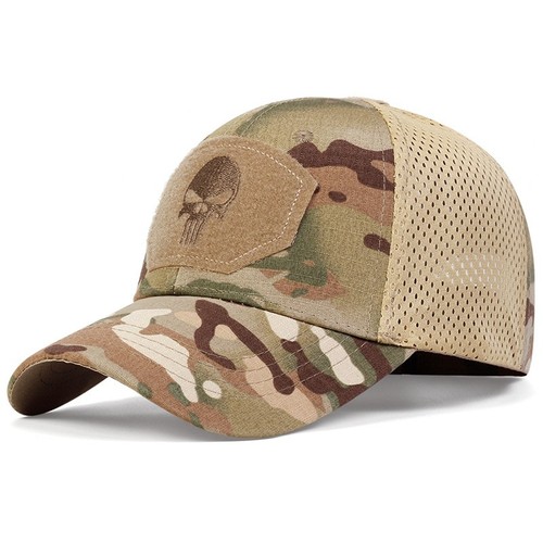 Tactical camo mesh baseball - camo,