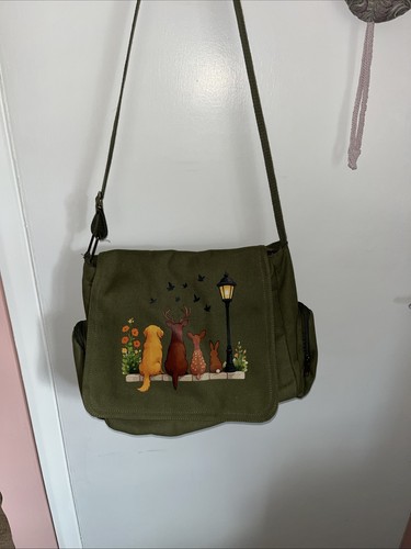 Retro tote crossbody messenger - retro,