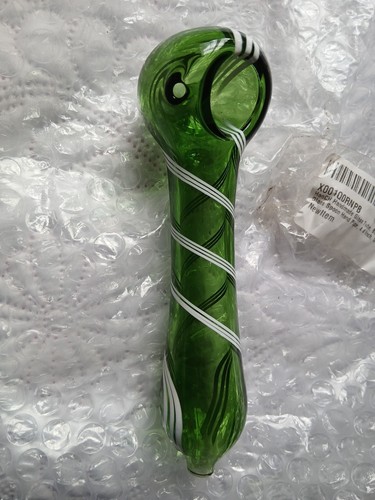 Handmade glass tube - 4.4, inch