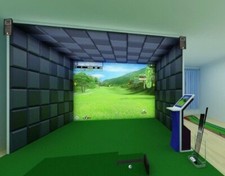 Advanced Sims Golf Simulator Wall & Ceiling Foam Impact Protection Panels