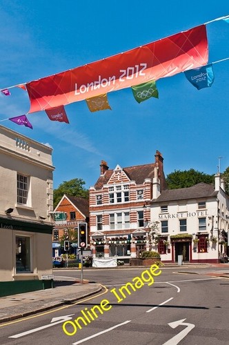 Photo 6x4 olympic banner bell - photo,