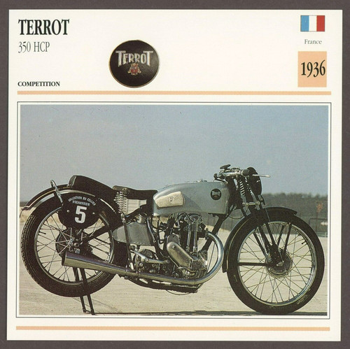 Terrot 1936 350 - hcp, edito