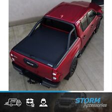 FOR TOYOTA HILUX MK8/9 DOUBLE CAB FROM 2015 ON RIDGEBACK ROLL TOP TONNEAU COVER 