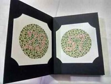 14 Plate Ishihara Test Book