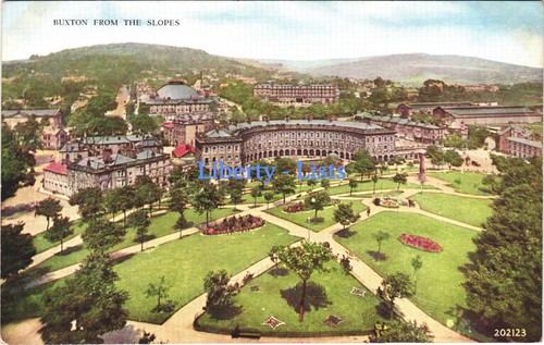 Buxton from the slopes - the,