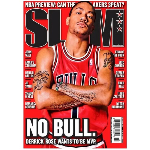 Derrick rose slam magazine - slam,