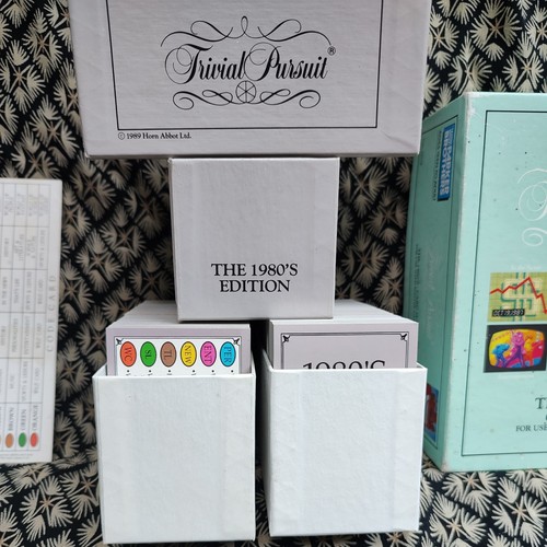 Trivial pursuit the 1980 - trivial, 1980's